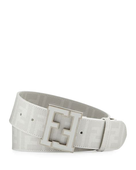 all white fendi belt cheap|Fendi belt men white.